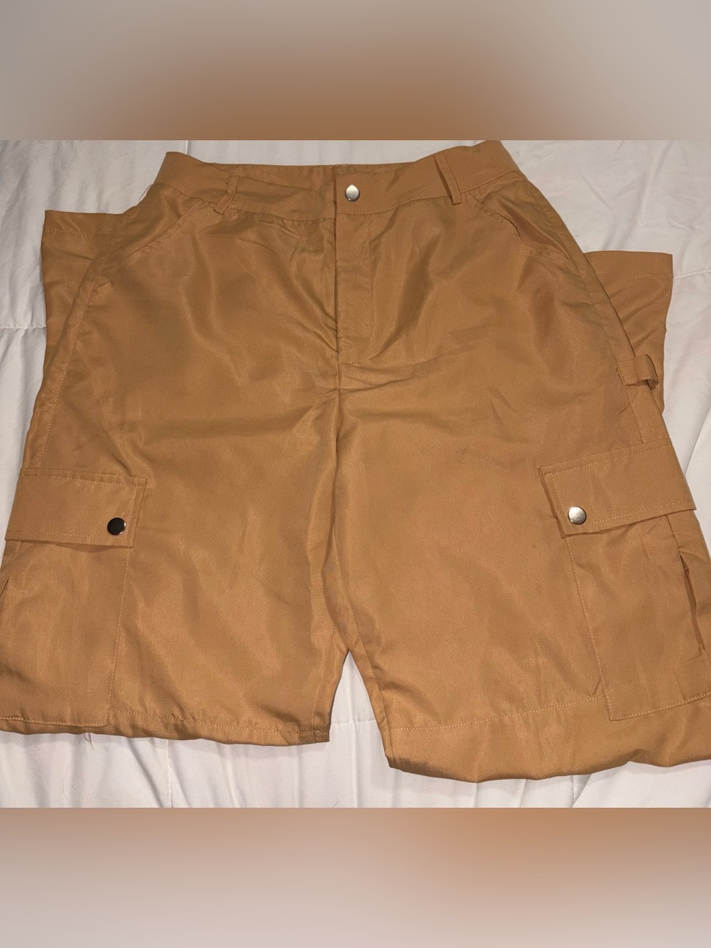 SHEIN Mustard Yellow Casual Shorts